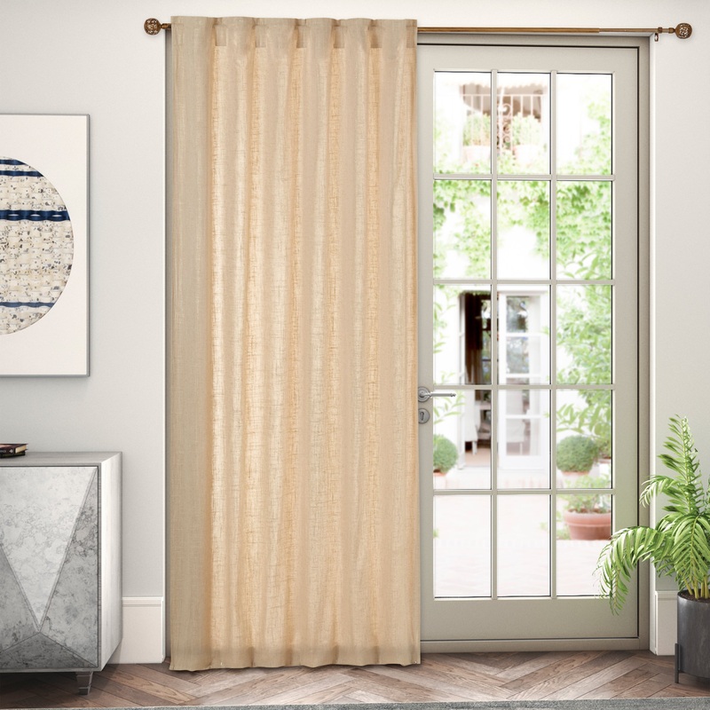 Elana Linen Natural Gold Panel