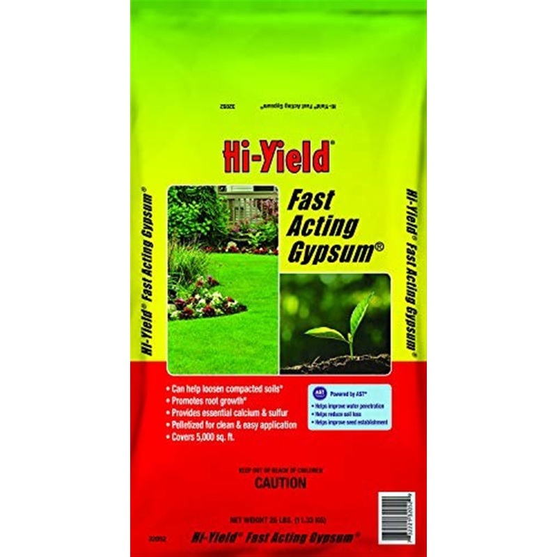Fertilome’s Hi-Yield Fast Acting Gypsum- 25 lbs.