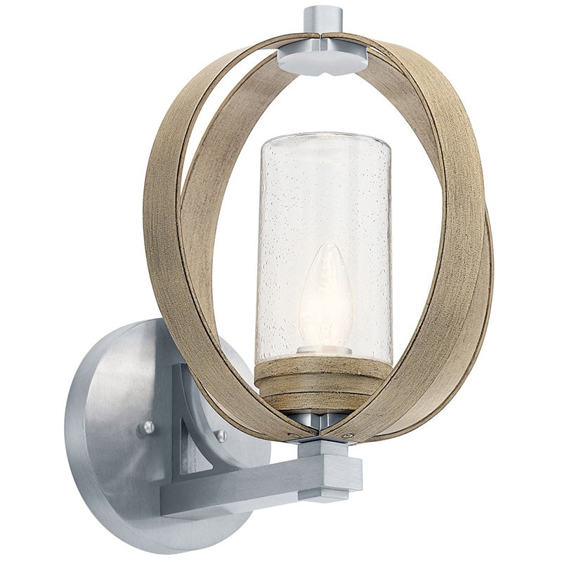 Kichler 59067 Grand Bank 1-lt 15″ Tall Outdoor Wall Light