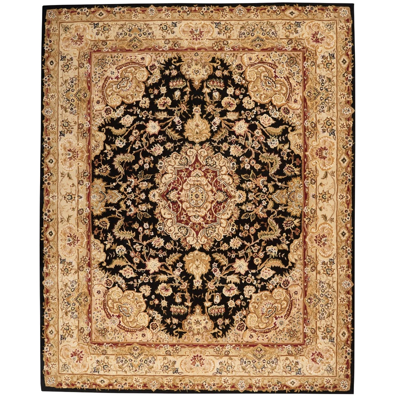 Nourison Nourison 2000 8’6″ x 11’6″ Black Traditional Indoor Rug