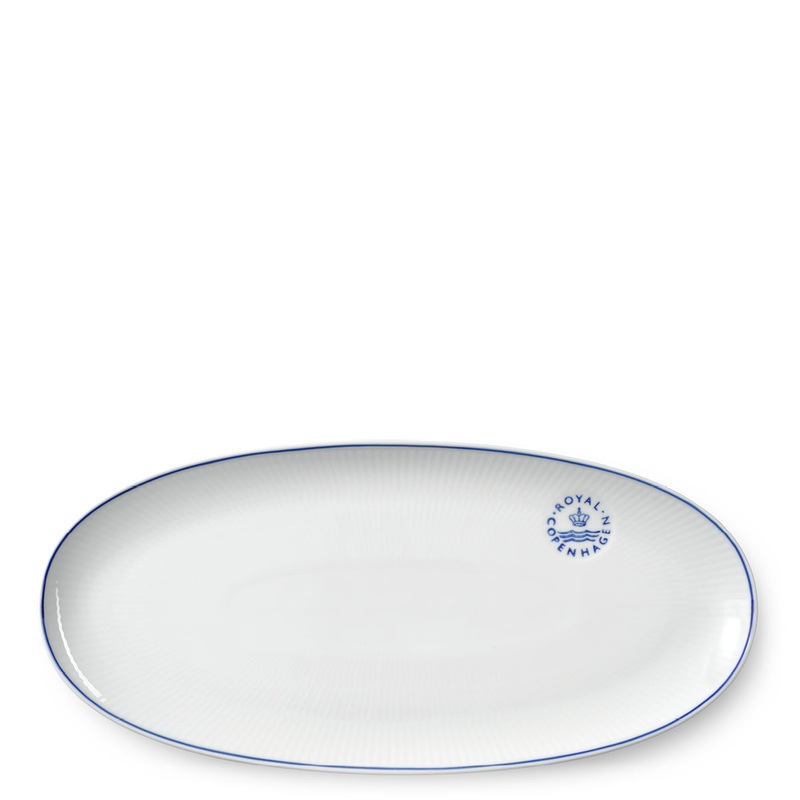 Blueline Long Oval Dish 14.5″