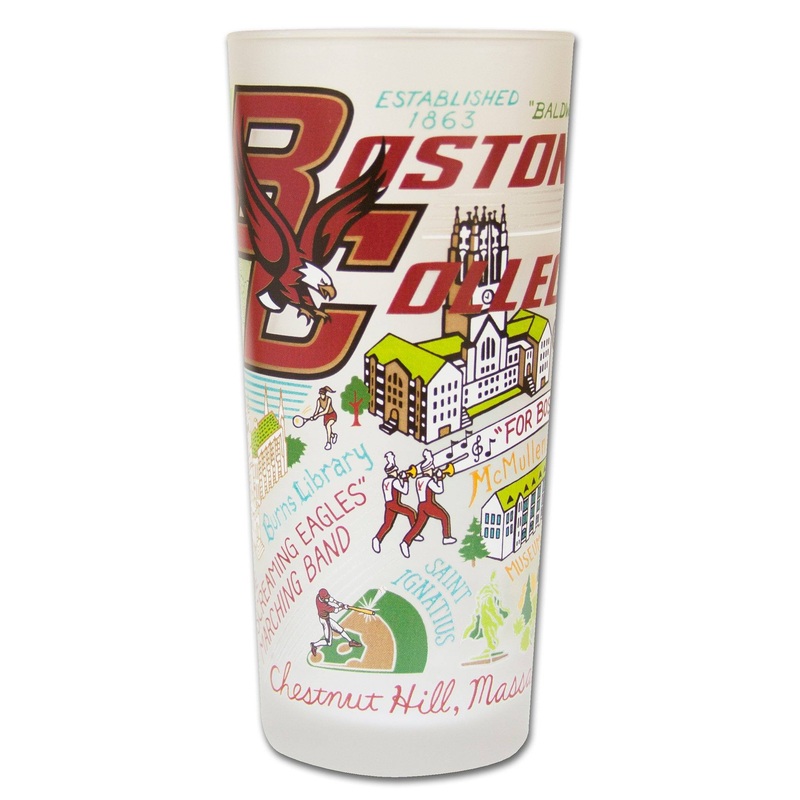 Boston College Collegiate Drinking Glass