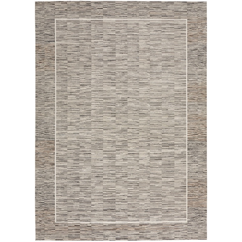 Nourison Desire 7’10” x 9’10” Charcoal Grey Modern Indoor Rug