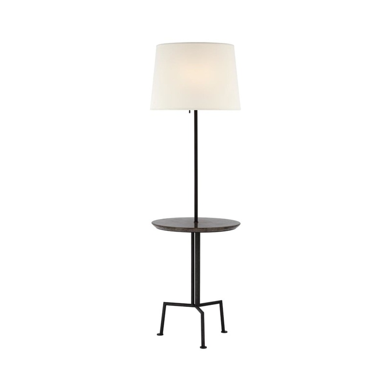 Tavlian Tray Table LED Floor Lamp