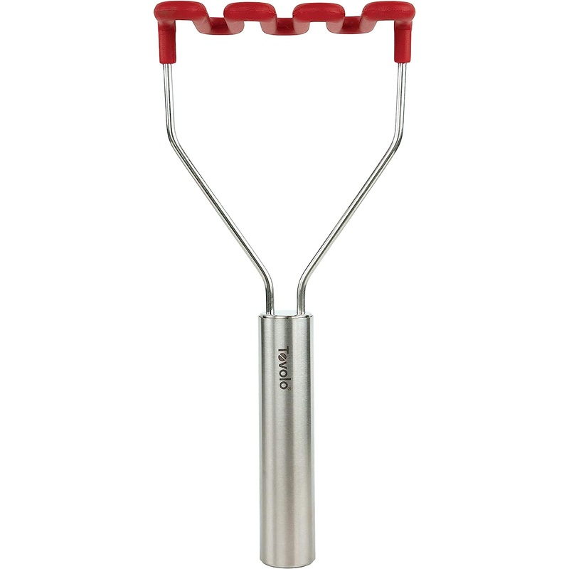 Tovolo Silicone Potato masher w/ Stainless Steel Handle