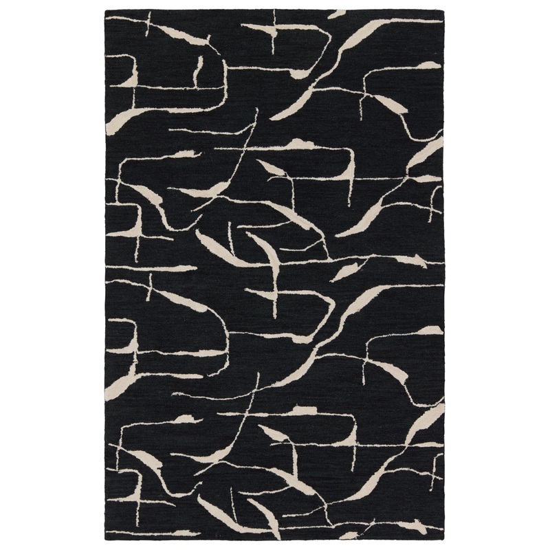 Mallino by Nikki Chu Noir Handmade Wool Indoor Area Rug From Jaipur Living