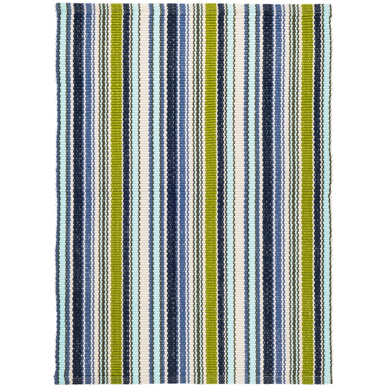 Pond Stripe Handwoven Indoor/Outdoor Rug | Multi