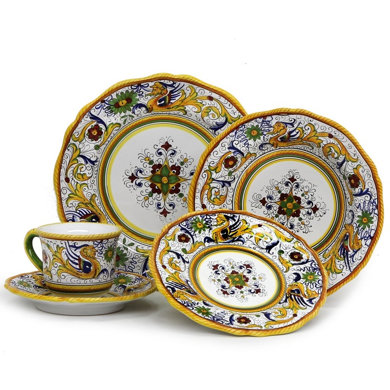 RAFFAELLESCO DELUXE: 5 Pieces Place Setting