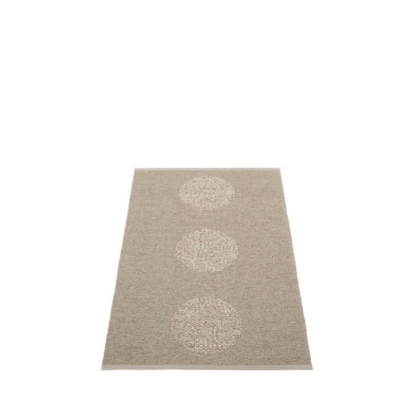 Rug VERA 2.0 Dark Linen/Linen Metallic
