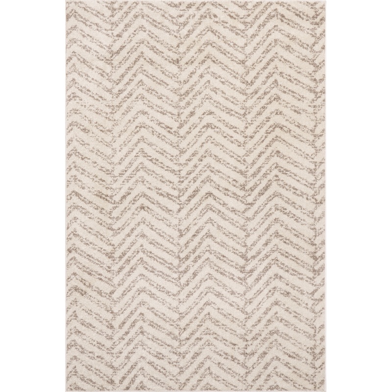 Antique Chevron Rug | Beige