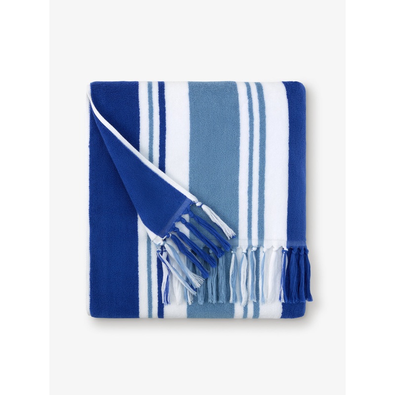 Bahama Blue Harbour Cabana Beach Towel