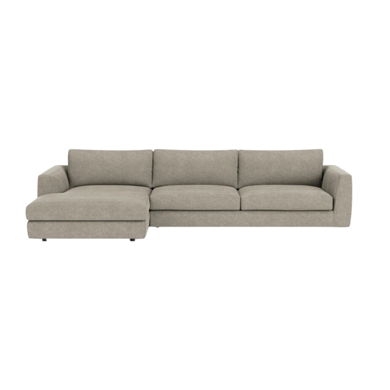 EQ3 Cello Two-Piece Sectional With Chaise – Coda Concrete