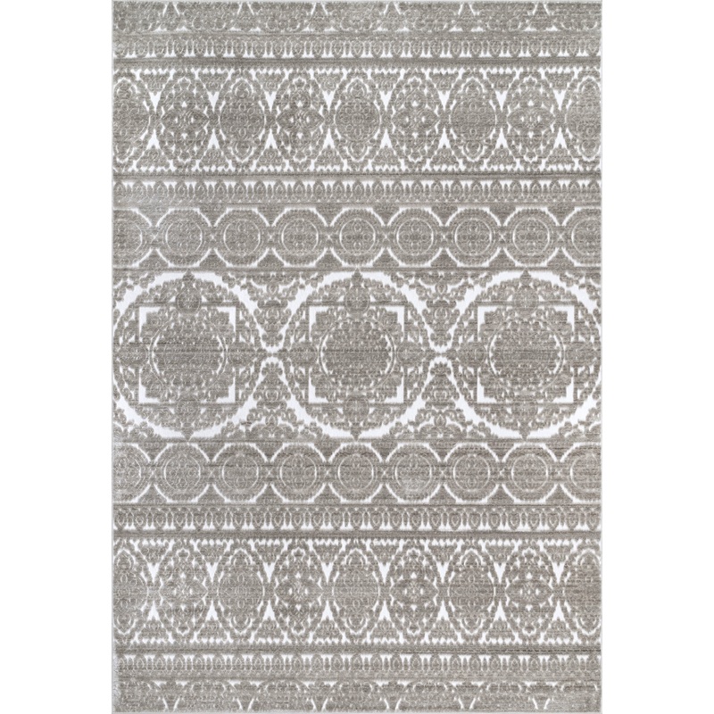 Floral Tokens Rug | Beige