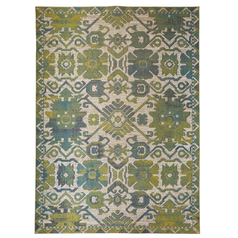 Foster 3758F Machine Made Synthetic Blend Indoor Area Rug by Feizy Rugs