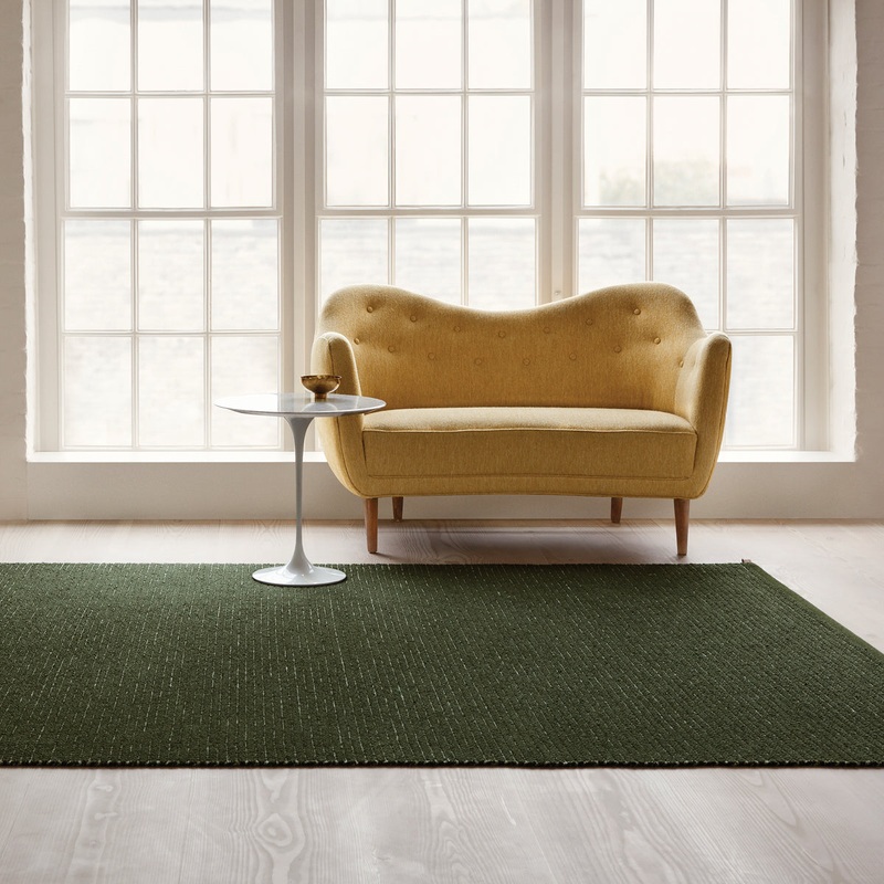 Fra Swedish Woven Wool Rug, Seven Sizes in Six Color Variants