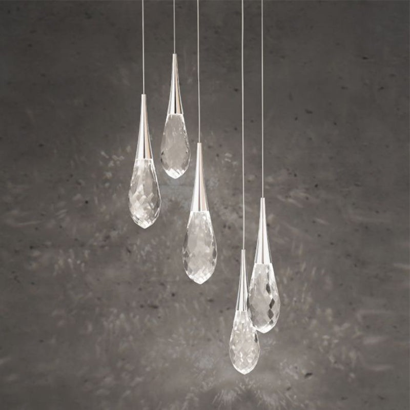 Schonbek Beyond BPD21205 Hibiscus 5-lt 17″ LED Pendant