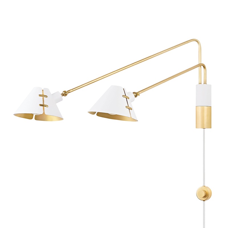 Split Adjustable Wall Light