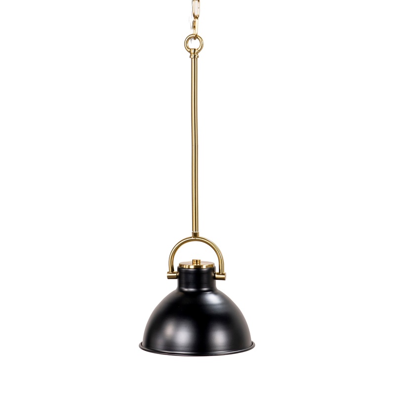 83-inch Steel Bell Pendant Lamp | Black