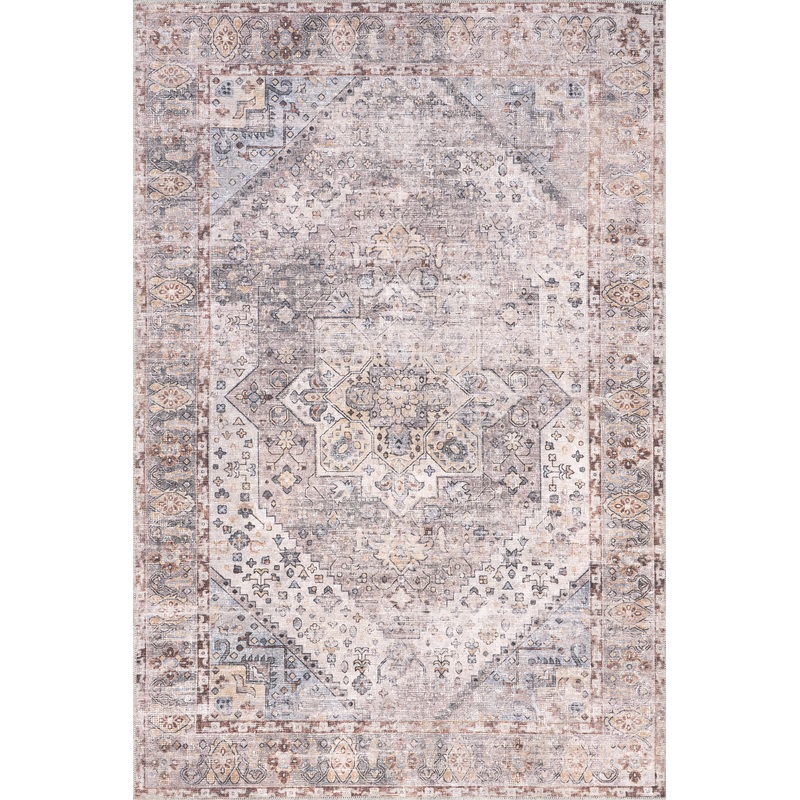 Jaqueline Antique Gilded Rug | Rust
