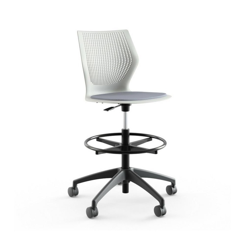 Knoll MultiGeneration High Task Chair – Armless with Seat Pad