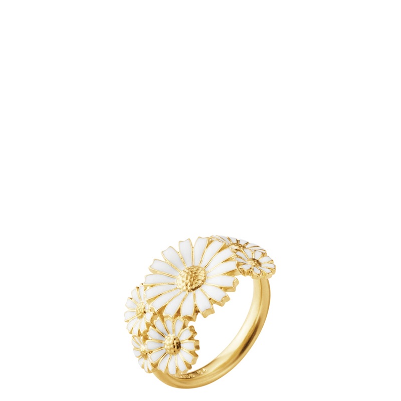 Daisy Layered Ring – Two Variants in 13 Sizes
