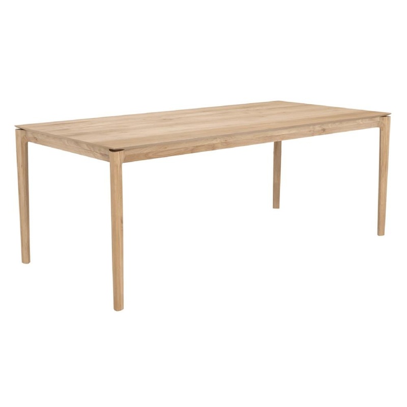 Ethnicraft Oak Bok Dining Table – Fixed