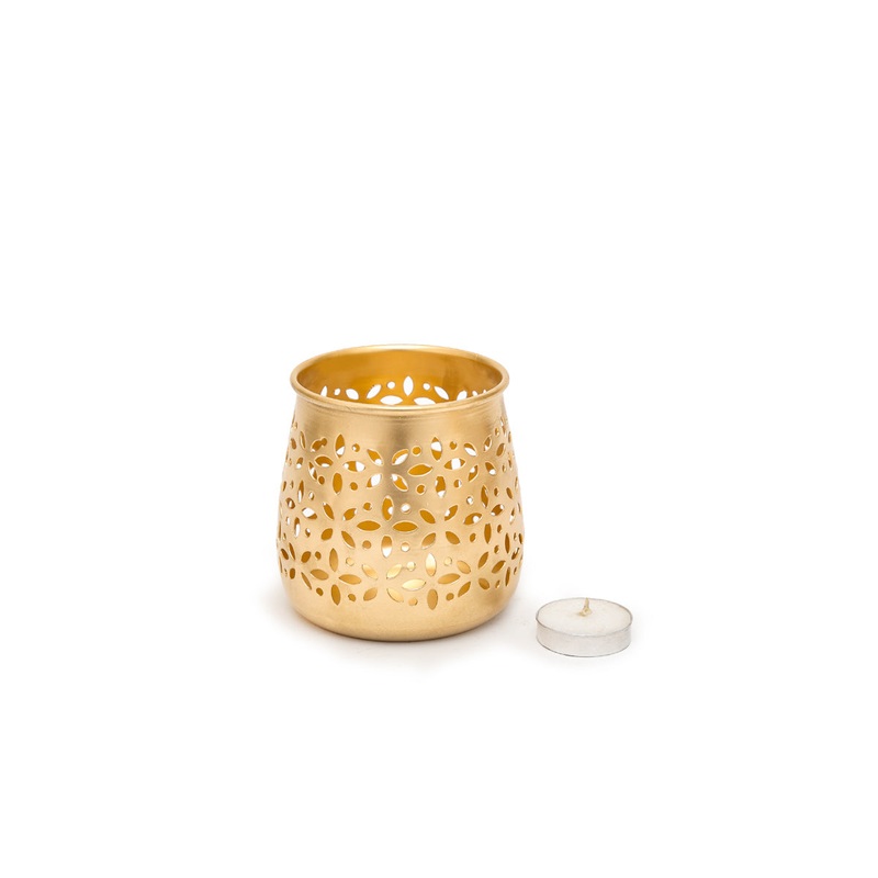 Hem Etched Candle Votive