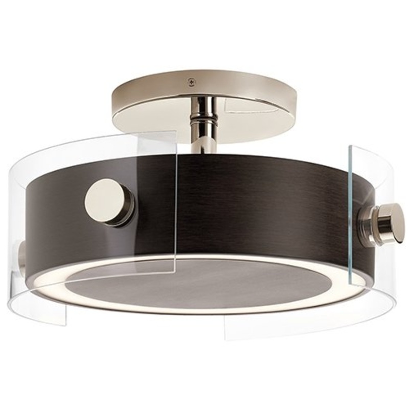 Kichler 44342 Tig 1-lt 12″ LED Semi Flush