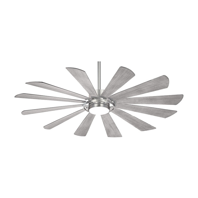 Minka Aire F870L Windmolen 65″ Smart Ceiling Fan with LED Light Kit