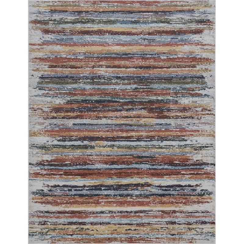 Reina-REI21 Cut Pile Synthetic Blend Indoor Area Rug by Tayse Rugs