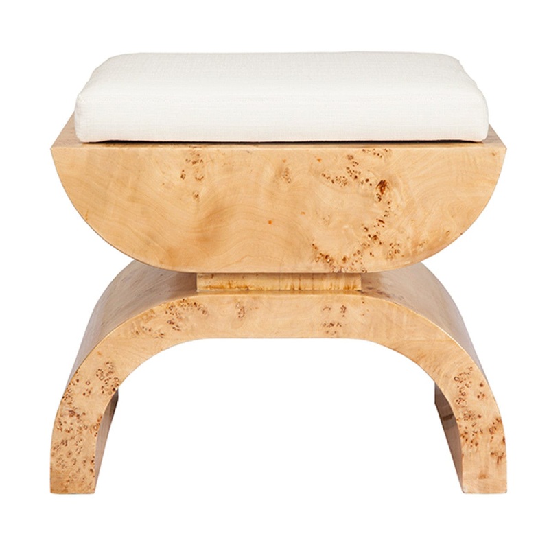 Worlds Away Biggs Stool