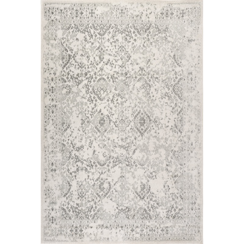 Floral Ornament Rug | Ivory