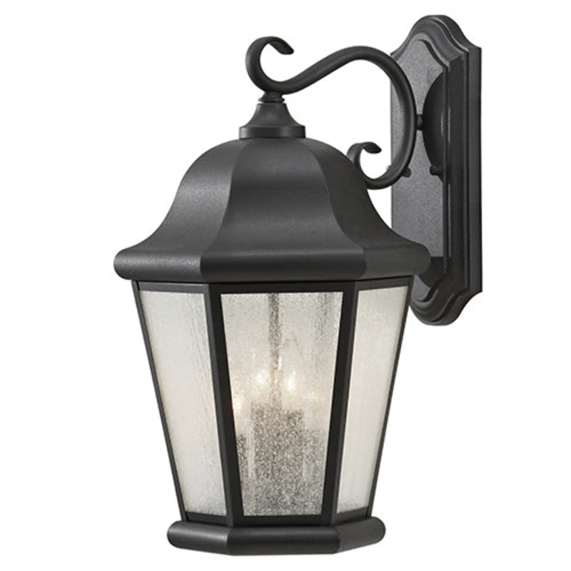 Generation OL5904EN Martinsville 4-lt 12″ LED Outdoor Wall Lantern