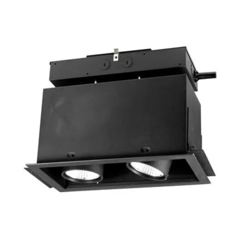 Nora NMRTLGPD-12 2 Heads Pull-Down Adjustable LED Trimless Mulitple Lighting System, 277V