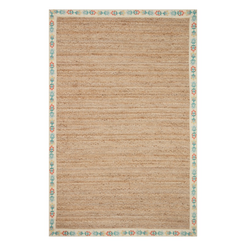 Rifle Paper Co. x Loloi Costa Natural / Cream Rug