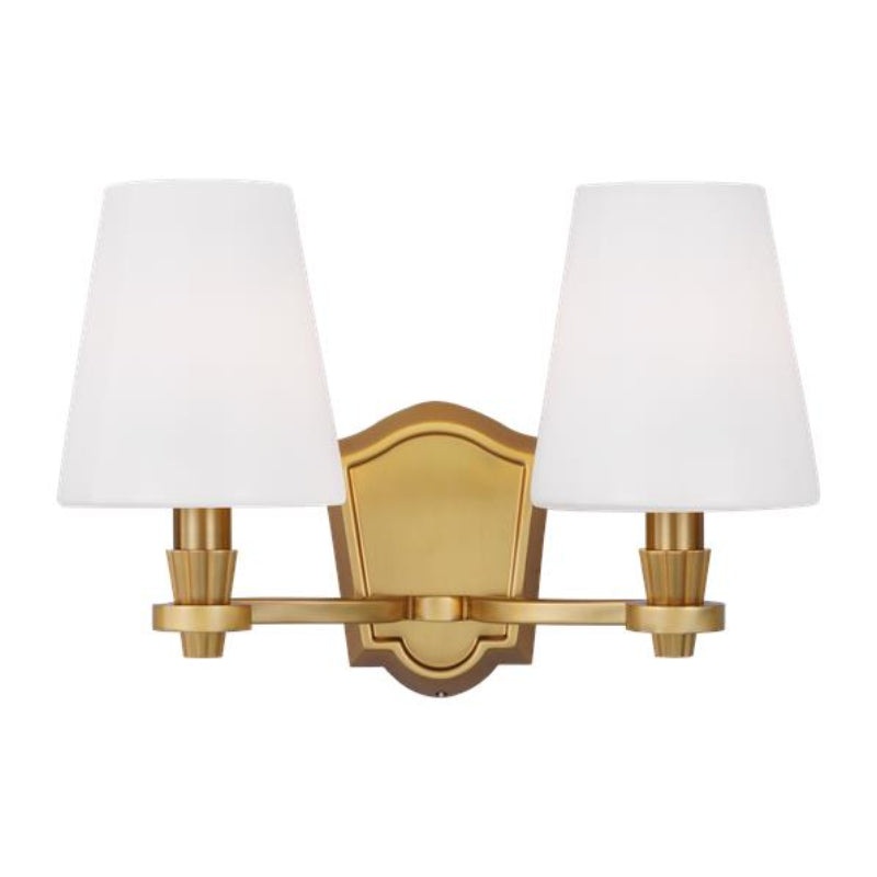 Visual Comfort AV1002 Paisley 2-lt 15″ Vanity Light