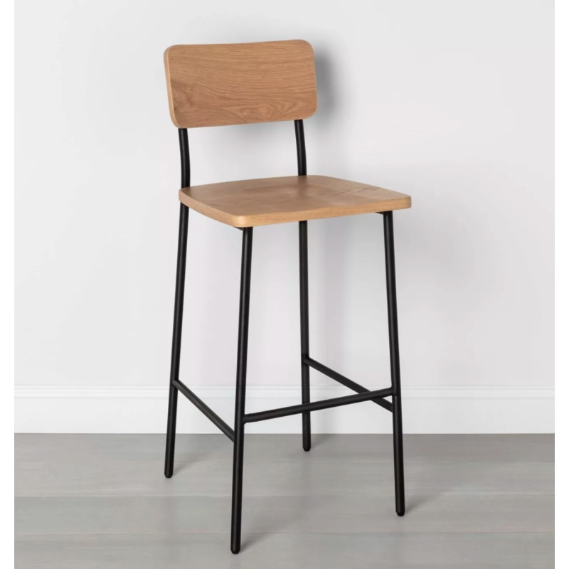 29 Wood & Steel Bar Stool – H & H Magnolia