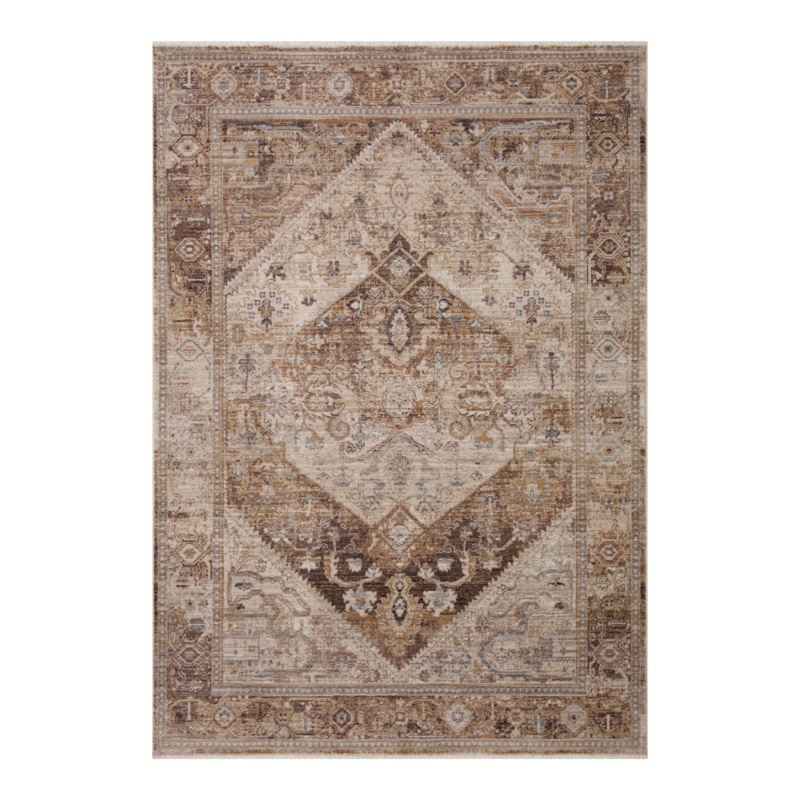 Loloi Lyra Natural / Mocha Rug