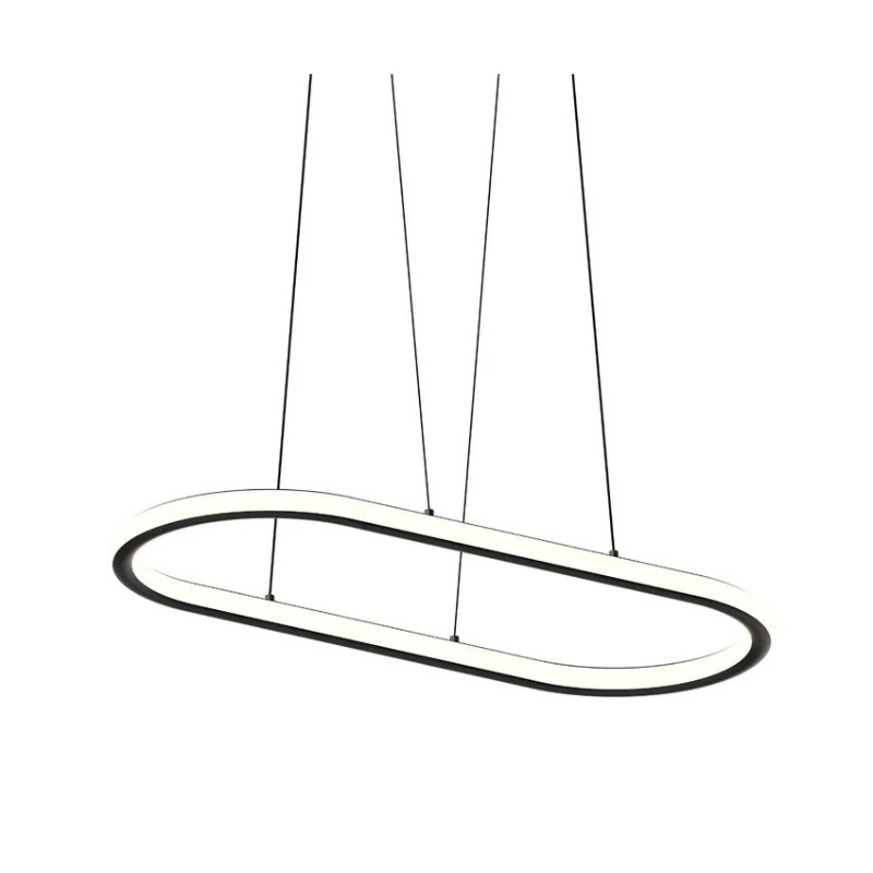 Sonneman 2241 Luna 2-lt 34″ LED Racetrack Pendant