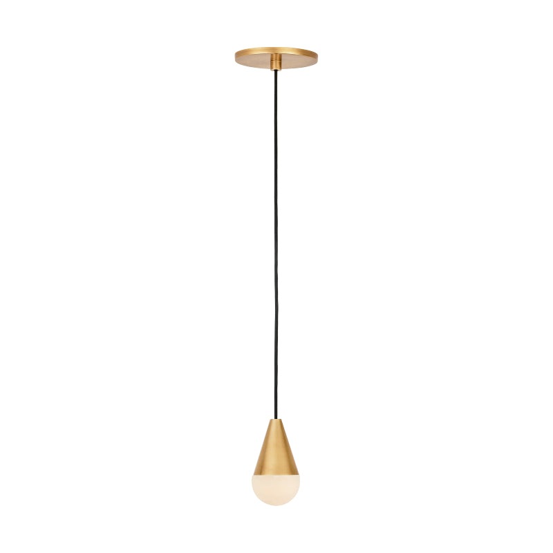 Visual Comfort SLPD511 Cupola Alabaster 1-lt 3″ LED Pendant