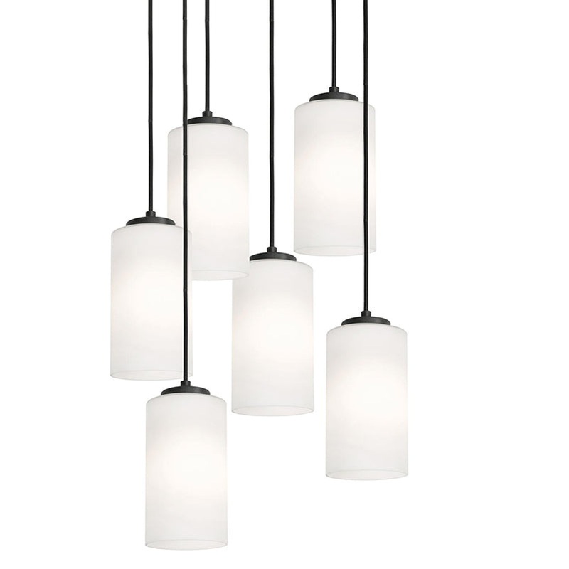 AFX LEOP04MBRND6 LEOP Series Leo 6-lt 24″ Round Pendant