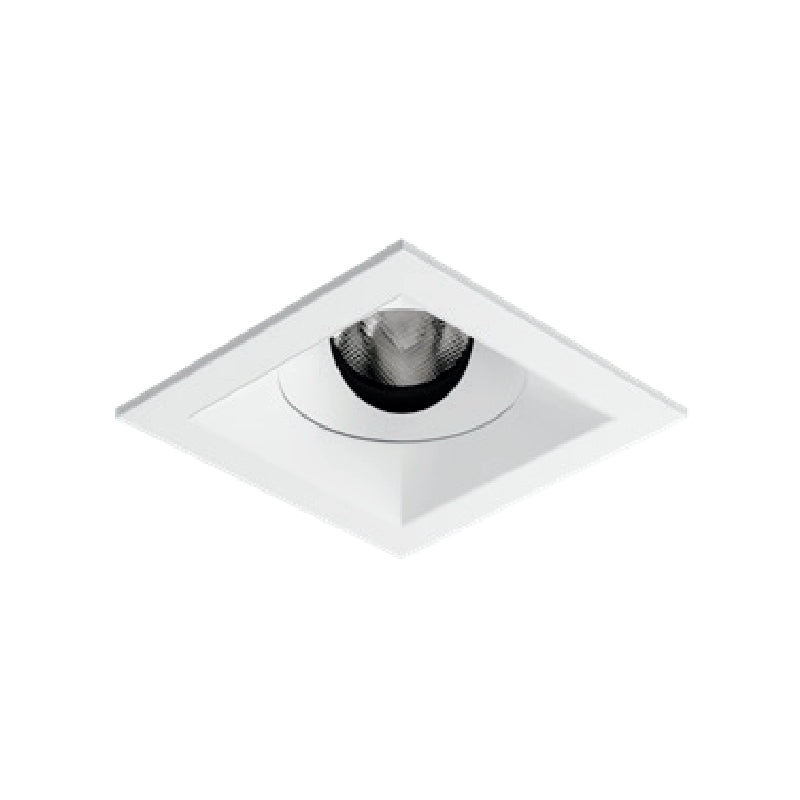 Entra ENCL2SR CL 2″ 8W LED Square Flanged Adjustable Remodel Downlight