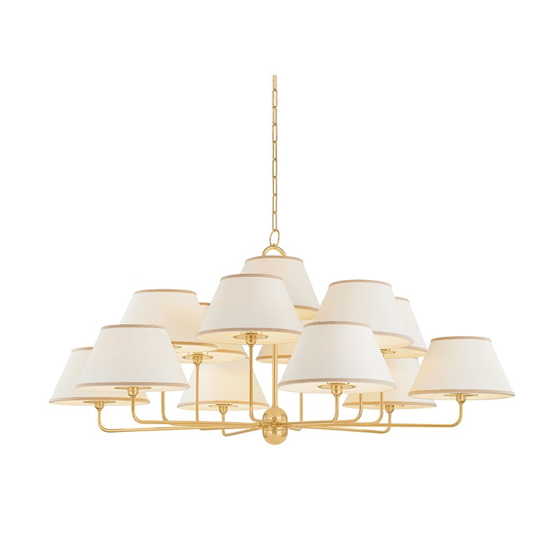 Hudson Valley 7413 Durland 13-lt 55″ LED Chandelier