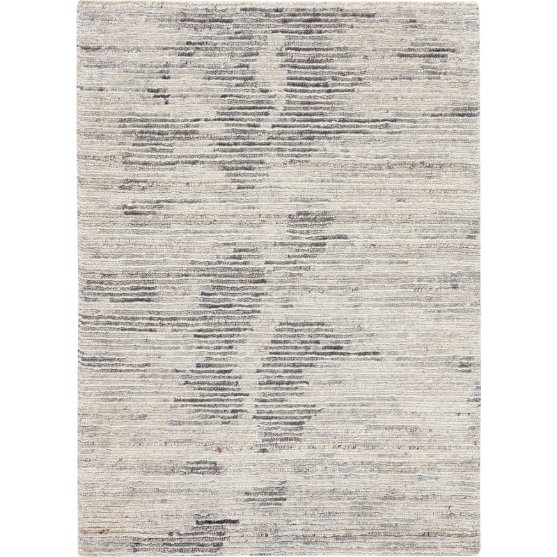 Nourison Ocean 2′ x 3′ Cream/Charcoal Modern Indoor Rug