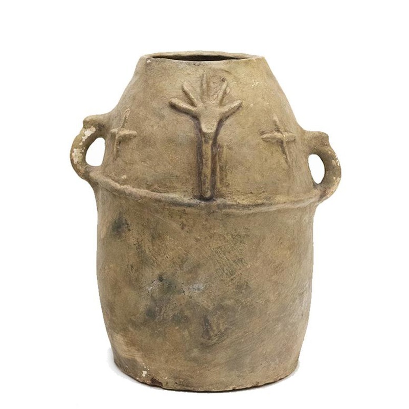 Oversized Vintage Pot with Handles