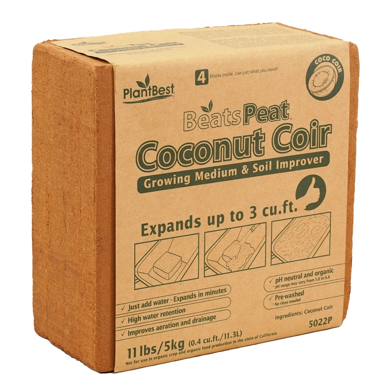 PlantBest BeatsPeat Coconut Coir Growing Medium & Soil Improver