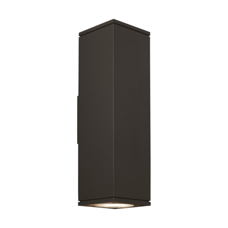 Visual Comfort 700OWTEG Tegel 18″ Tall LED Outdoor Wall Light, Up & Down Light