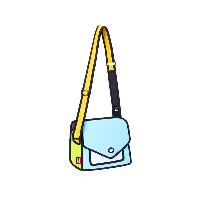 2D Shoulder Bag GIGGLE BETWEEN THE STARS Mint Green