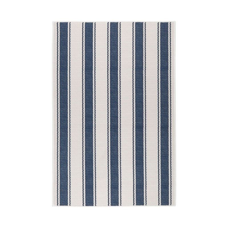 Awning Stripe Machine Washable Rug