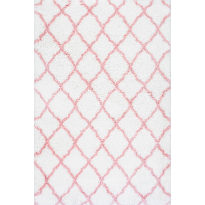 Diamond Rug | Baby Pink